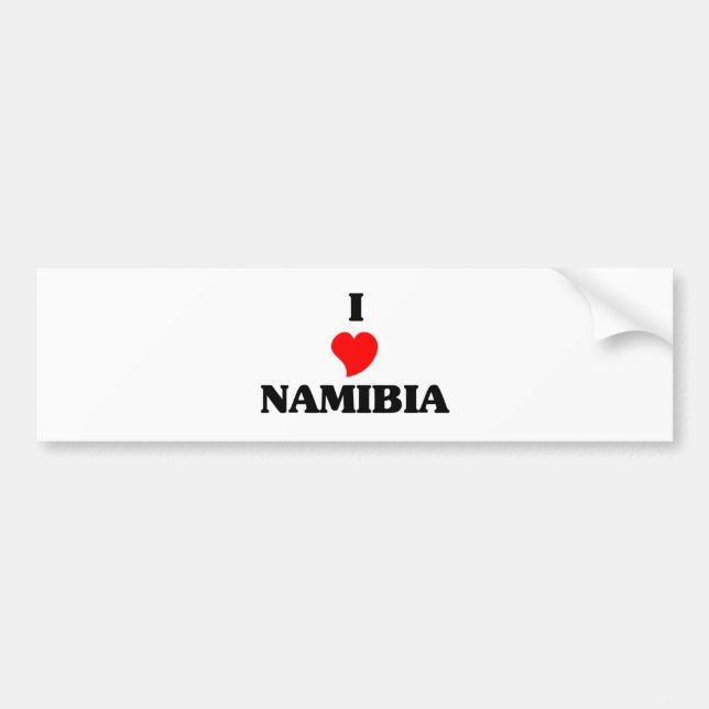 NAMIBIA BUMPER STICKER (Front)