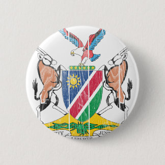 Namibia Coat Of Arms 6 Cm Round Badge