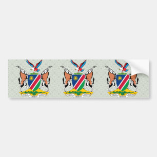 Namibia Coat of Arms detail Bumper Sticker