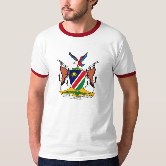 Namibia Coat of Arms T-shirt (Front)