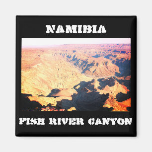 Namibia Fish River Canyon Landscape Nature Magnet