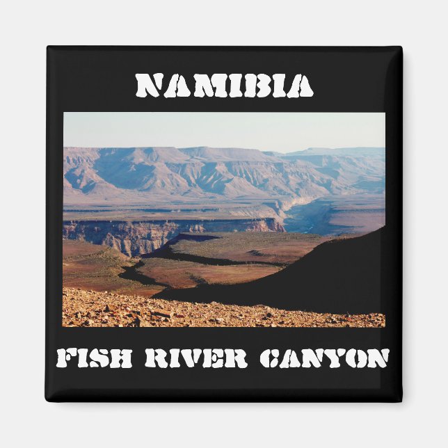 Namibia Fish River Canyon Landscape Nature Magnet (Front)