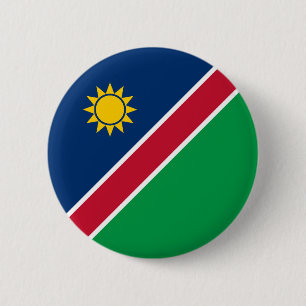Namibia Flag 6 Cm Round Badge