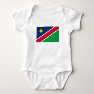 Namibia Flag Baby Bodysuit