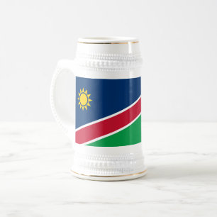 Namibia Flag Beer Stein