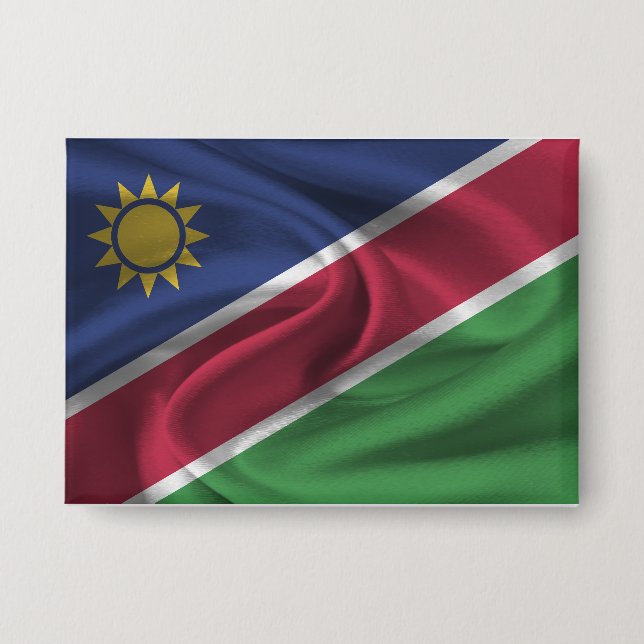 Namibia Flag Button (Front)