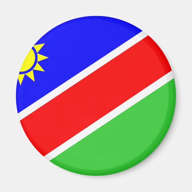 Namibia flag magnet (Front)