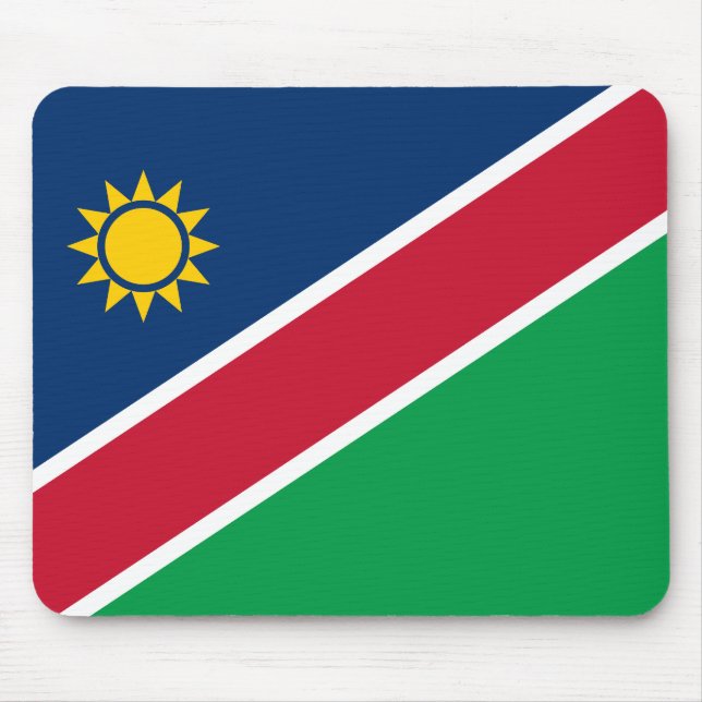 Namibia Flag Mouse Pad (Front)