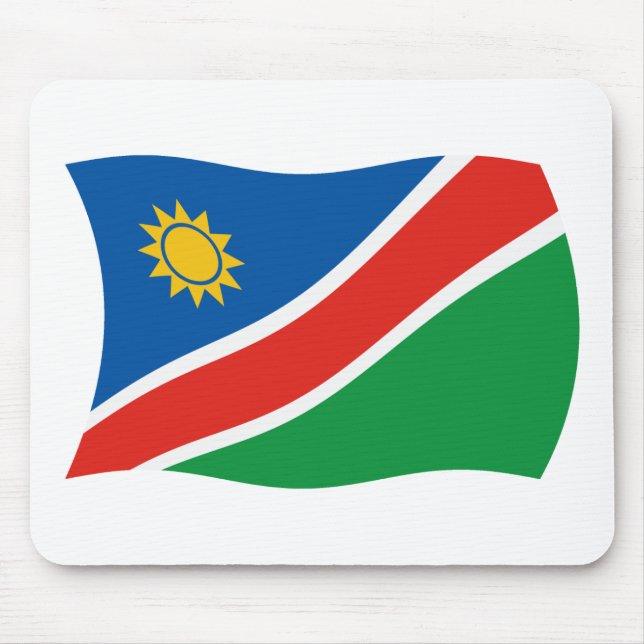 Namibia Flag Mousepad (Front)