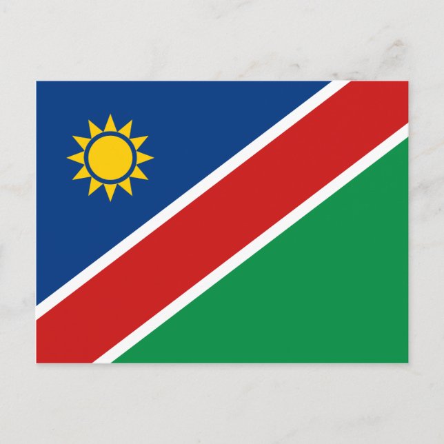 Namibia Flag Postcard (Front)