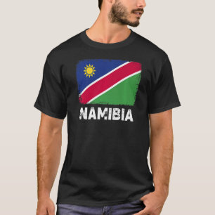 Namibia Flag Support Namibian People Women Men T-Shirt