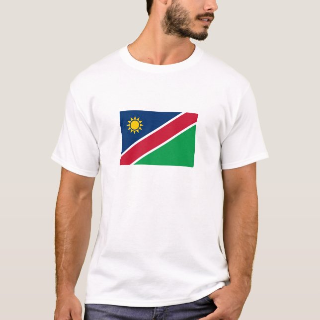 Namibia Flag T-Shirt (Front)