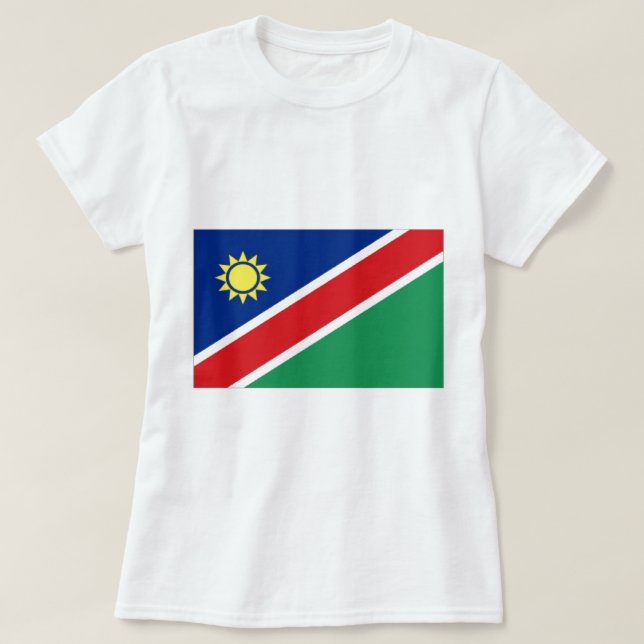 Namibia Flag T-Shirt (Design Front)