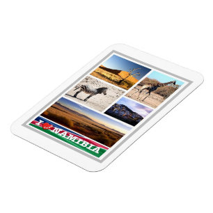 Namibia - I Love - Magnet