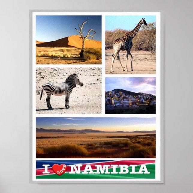 Namibia - I Love - Poster (Front)
