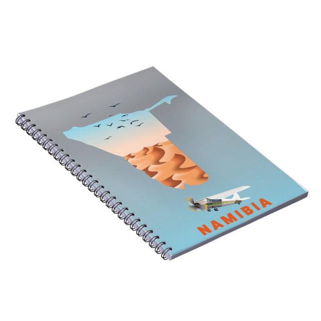 Namibia map post-it notes notebook (Right Side)