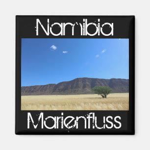 Namibia Marienfluss Savannah Landscape Nature Magnet
