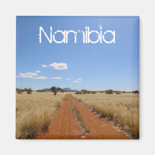 Namibia Marienfluss Savannah Landscape Nature Magnet