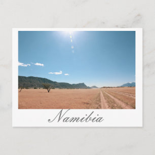 Namibia Marienfluss Savannah Landscape Nature Postcard