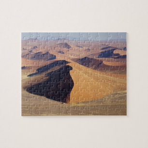 Namibia, Namib-Naukluft Park. Aerial view of Jigsaw Puzzle