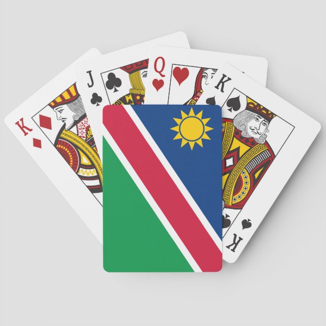 Namibia (Namibian) Flag Playing Cards (Back)