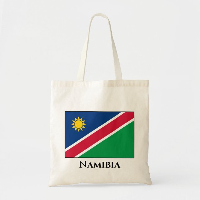 Namibia (Namibian) Flag Tote Bag (Front)