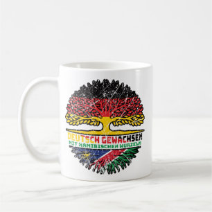 Namibia Namibisch Deutsch Deutschland Baum Wurzel Coffee Mug