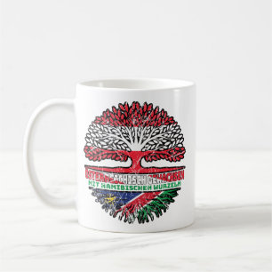 Namibia Namibisch Österreichisch Österreich Baum Coffee Mug