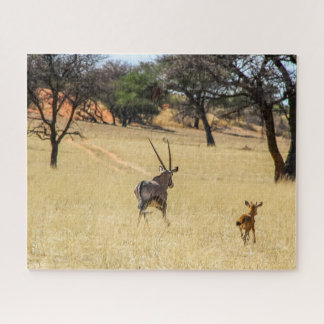 Namibia Safari Jigsaw Puzzle - wild oryx