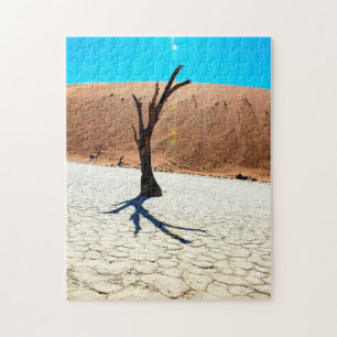 Namibia Sand Dunes Landscape Sossusvlei Jigsaw Puzzle