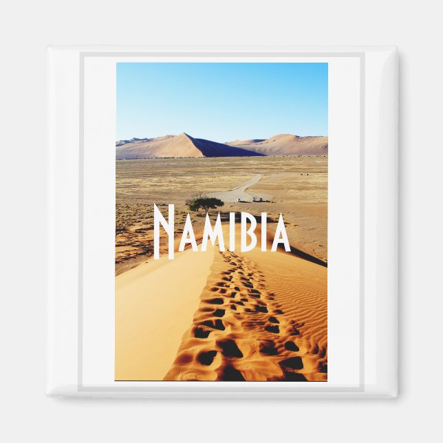 Namibia Sand Dunes Landscape Sossusvlei Magnet (Front)