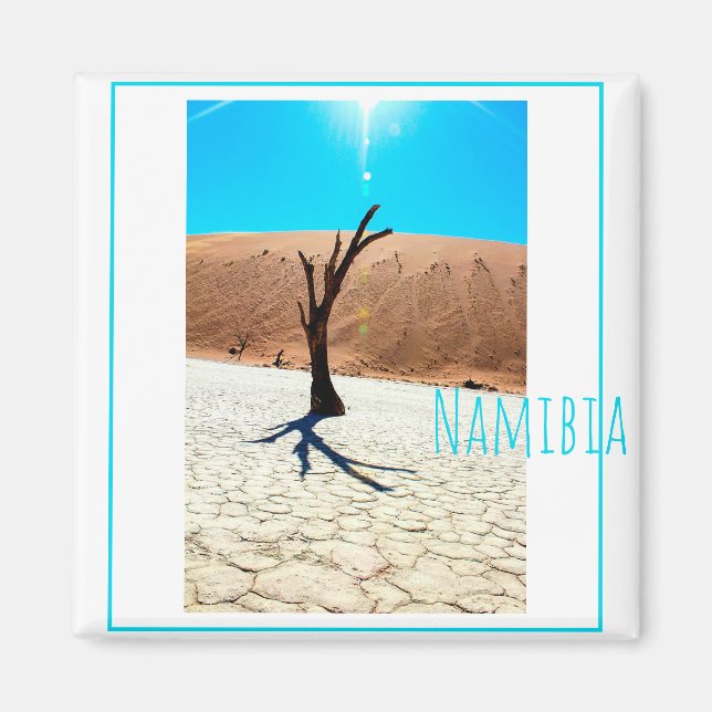 Namibia Sand Dunes Landscape Sossusvlei Magnet (Front)
