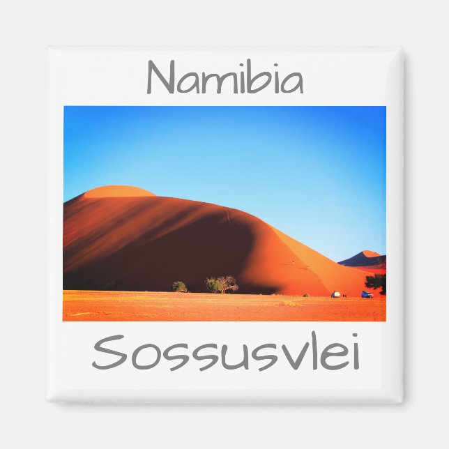 Namibia Sand Dunes Landscape Sossusvlei Magnet (Front)