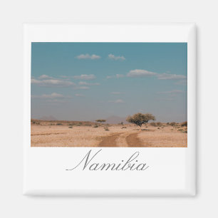 Namibia Savannah Bush Landscape Nature Magnet