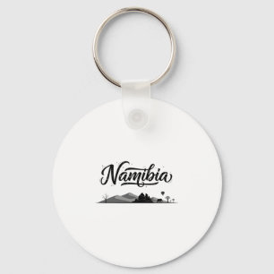 Namibia Skyline Travel Vacation Outfits Key Ring