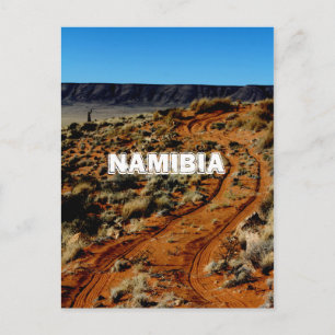 Namibia Tirool Namib Desert Landscape Nature Postcard