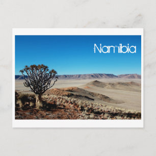 Namibia Tirool Namib Desert Landscape Nature Postcard