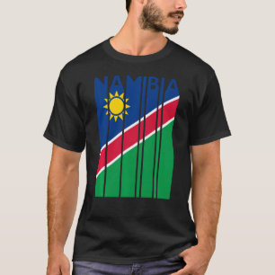 Namibia Vintage Namibian Flag Vacation T-Shirt