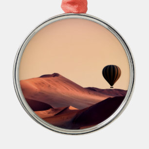 Namibia's Dunes in Namib-Naukluft National Park Metal Tree Decoration