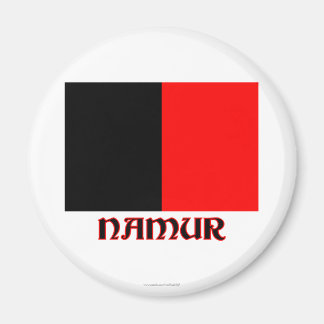 Namur Flag with Name Magnet