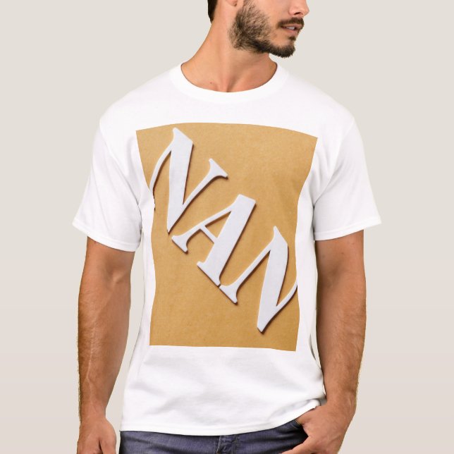 NAN Tamil Neon Typography T-Shirt  (Front)