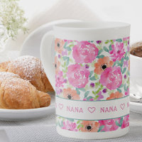 Nana All Over Pretty Floral Pattern