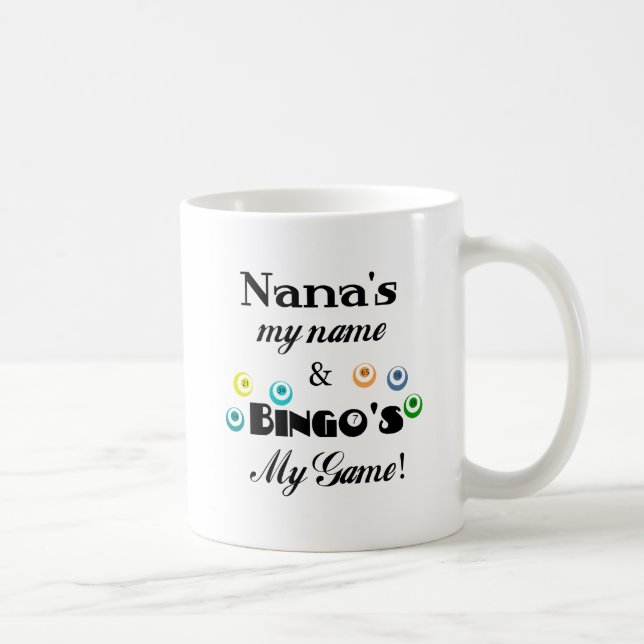 Nana and Bingo Coffee Mug (Right)