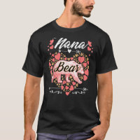 Nana Bear For Women Cute Mother's Day And Birthda