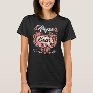 Nana Bear For Women Cute Mother's Day And T-Shirt