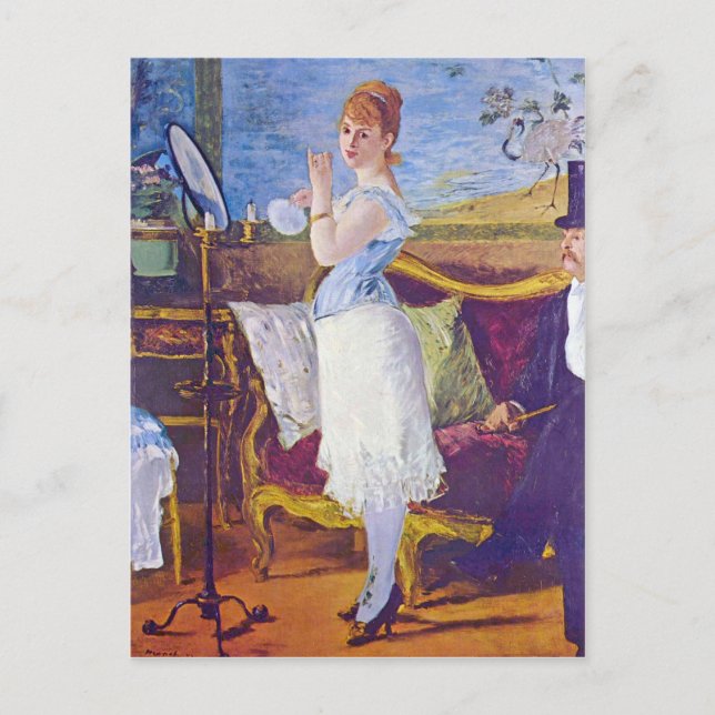 Nana by Edouard Manet Postcard (Front)