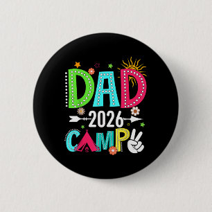 Nana Camp 2026 Family Vacation Summer Camping Crew 6 Cm Round Badge