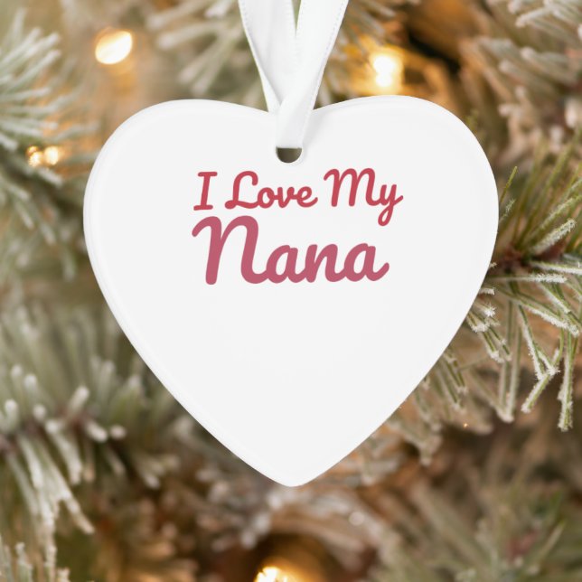 Nana Christmas Ornament (Tree)