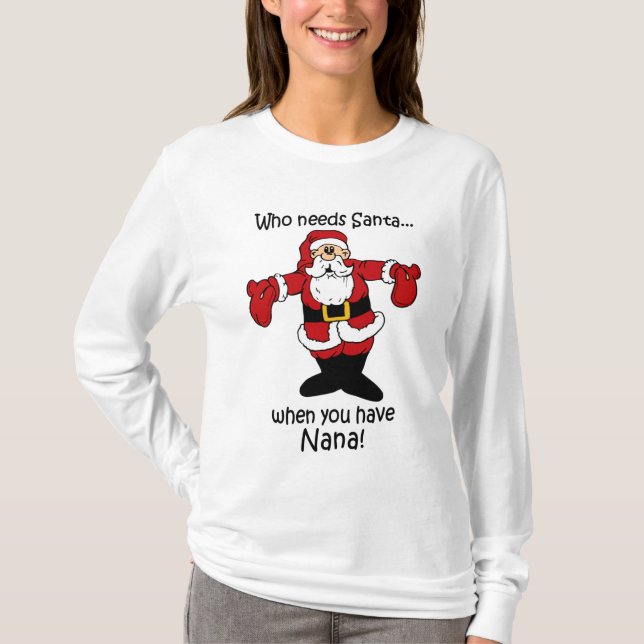 Nana Christmas t-shirt (Front)