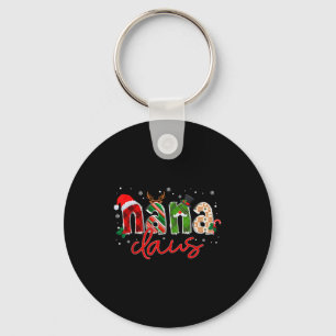 Nana Claus Santa Claus Family Matching Christmas P Key Ring